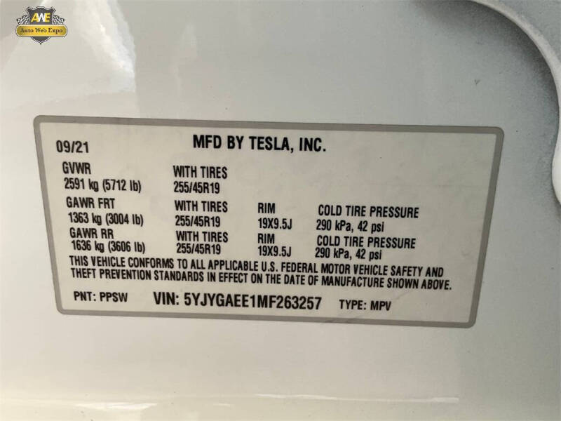 2021 Tesla Model Y Long Range