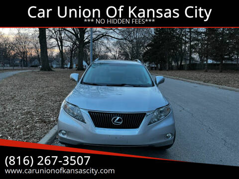 2010 Lexus RX 350 for sale at Car Union Of Kansas City in Kansas City MO