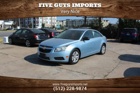 2012 Chevrolet Cruze for sale at Five Guys Imports in Austin TX