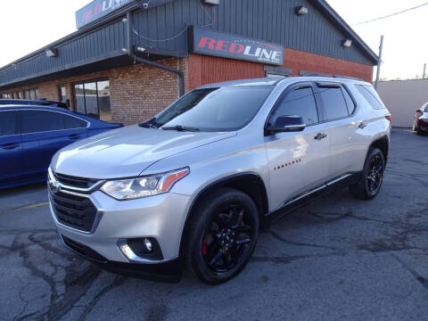 2018 Chevrolet Traverse for sale at RED LINE AUTO LLC in Bellevue NE