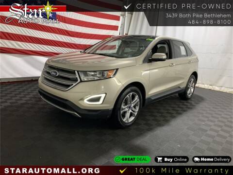 2018 Ford Edge for sale at STAR AUTO MALL 512 in Bethlehem PA