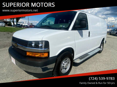 2020 Chevrolet Express Cargo for sale at SUPERIOR MOTORS in Latrobe PA