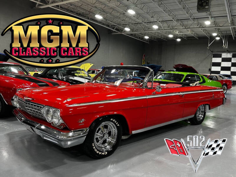 1962 Chevrolet Impala for sale at MGM CLASSIC CARS in Addison IL