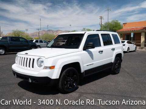 2014 Jeep Patriot for sale at CAR WORLD in Tucson AZ
