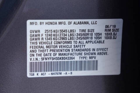 2019 Honda Pilot EX-L