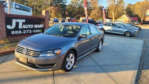 2013 Volkswagen Passat for sale at J T Auto Group in Sanford NC