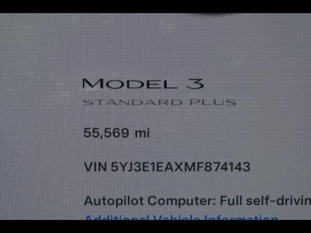 2021 Tesla Model 3 Standard Range Plus