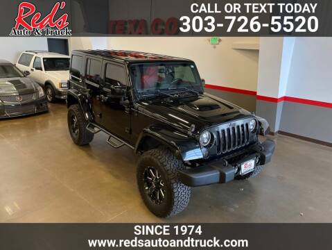 2015 Jeep Wrangler Unlimited for sale at Red's Auto and Truck in Longmont CO