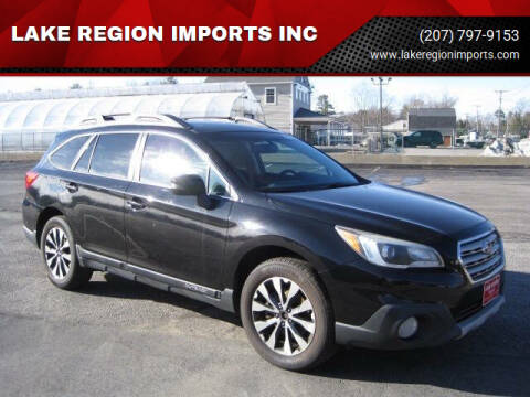 2015 Subaru Outback for sale at LAKE REGION IMPORTS INC in Westbrook ME