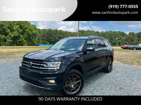 2019 Volkswagen Atlas for sale at Sanford Autopark in Sanford NC