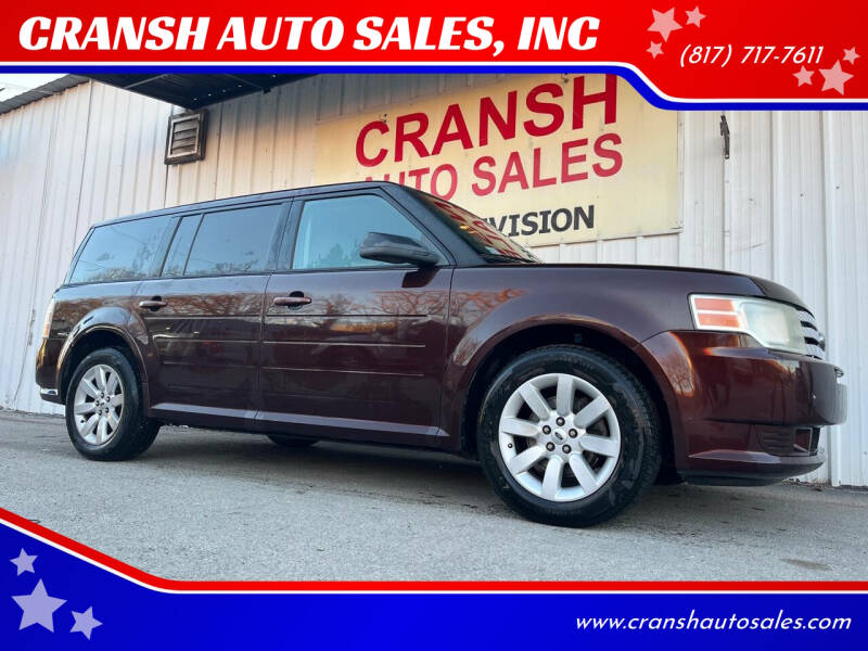 2009 Ford Flex for sale at CRANSH AUTO SALES, INC in Arlington TX