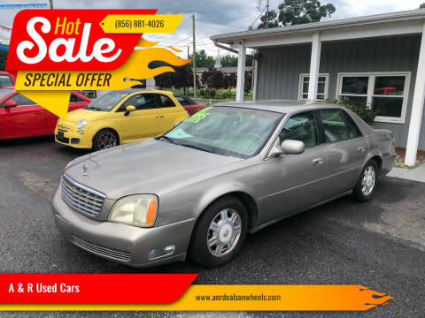 2003 Cadillac DeVille for sale at A & R Used Cars in Clayton NJ