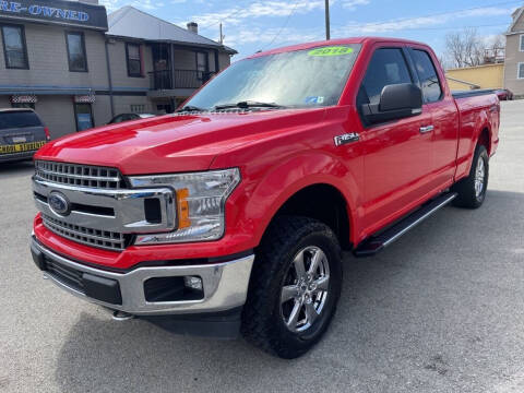 2018 Ford F-150 for sale at Sisson Pre-Owned in Uniontown PA