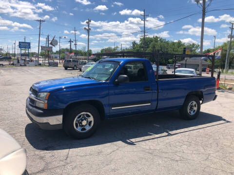 2003 Chevrolet Silverado 1500 for sale at BELL AUTO & TRUCK SALES in Fort Wayne IN