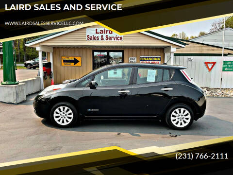 2013 Nissan LEAF for sale at LAIRD SALES AND SERVICE in Muskegon MI