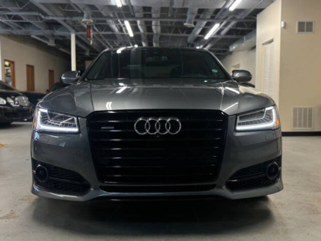 2017 Audi A8 L for sale at GHOST AUTOWERKZ in Northbrook, IL