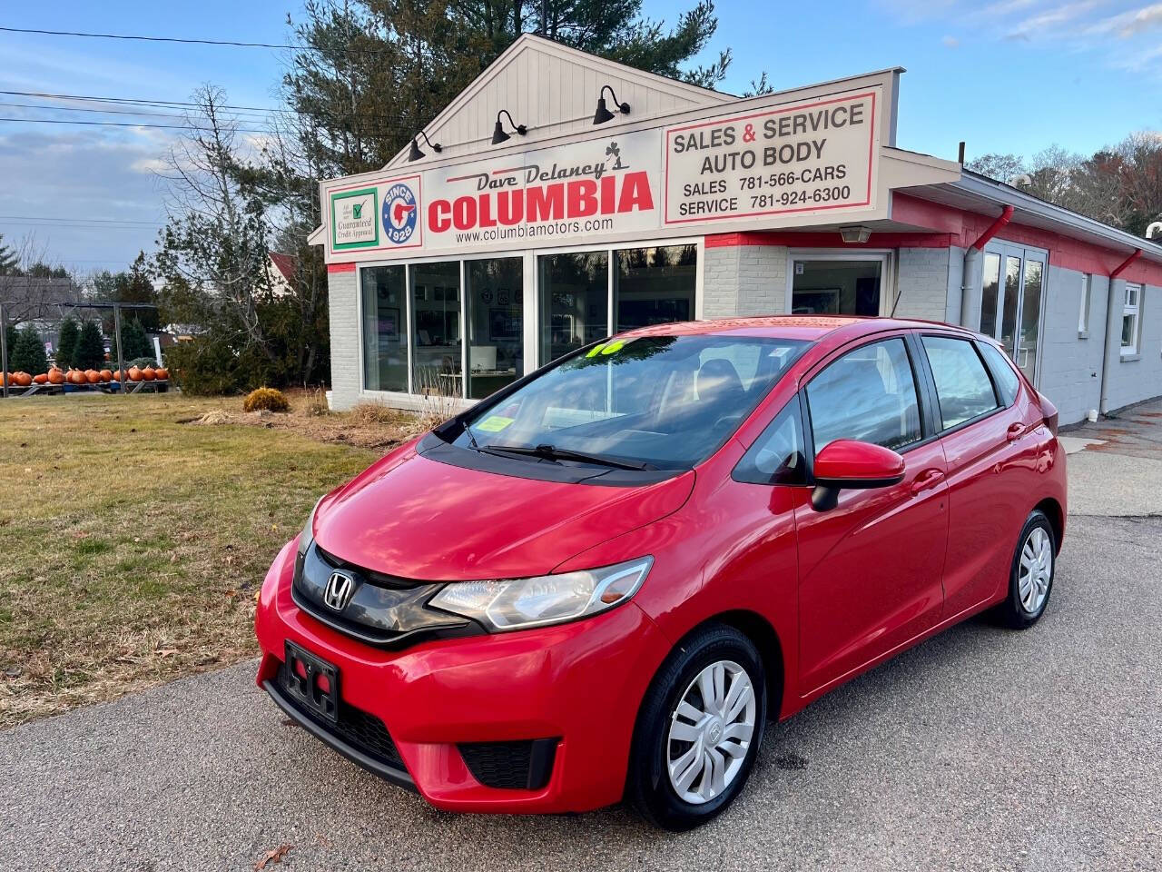 2016 Honda Fit for sale at Dave Delaney's Columbia Motors in Hanover, MA