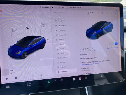 2020 Tesla Model 3 Standard Range Plus