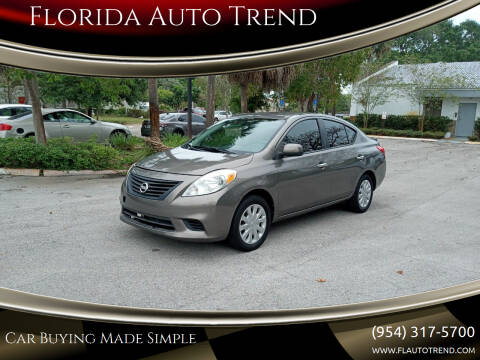 2013 Nissan Versa for sale at Florida Auto Trend in Plantation FL