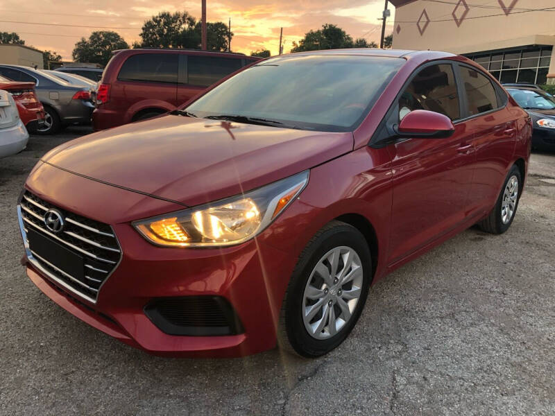 2019 Hyundai Accent for sale at HOUSTON SKY AUTO SALES in Houston TX