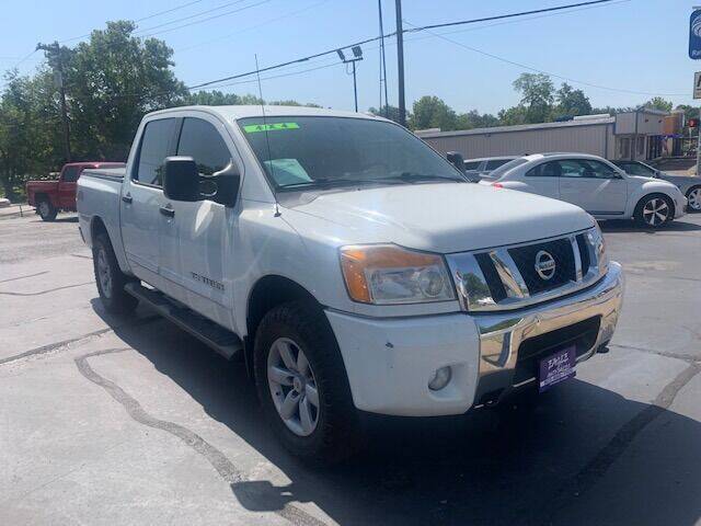 2013 Nissan Titan for sale at EAGLE AUTO SALES in Lindale TX