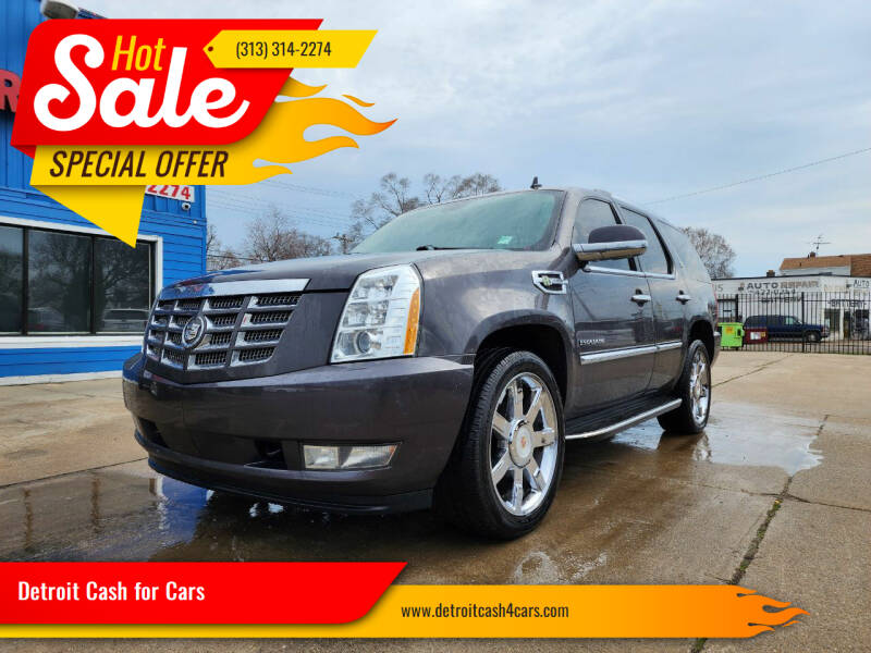 2010 Cadillac Escalade Hybrid for sale at Detroit Cash for Cars in Warren MI
