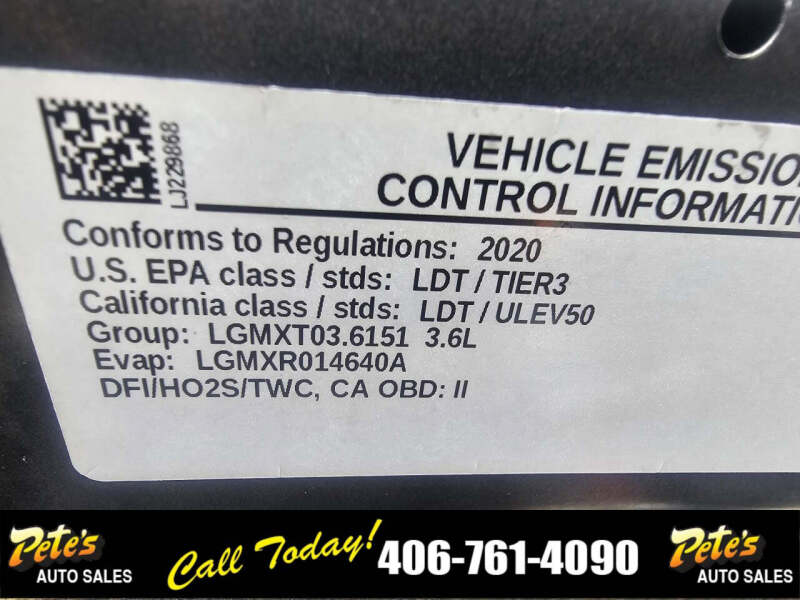 2020 Buick Enclave Avenir