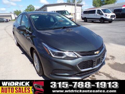 2018 Chevrolet Cruze for sale at Widrick Auto Sales in Watertown NY