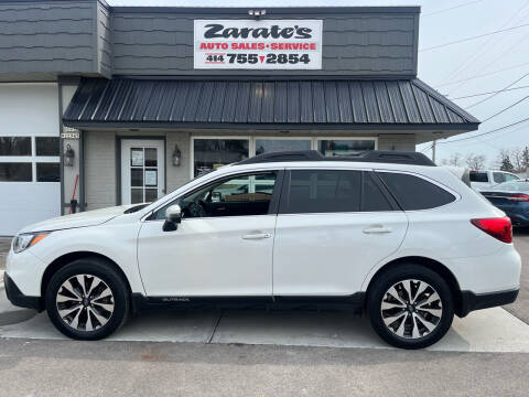 2017 Subaru Outback for sale at Zarate's Auto Sales in Big Bend WI
