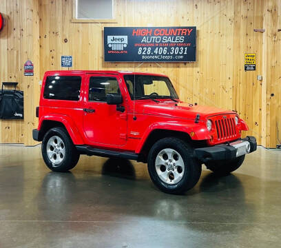 Jeep Wrangler For Sale in Boone, NC - Boone NC Jeeps-High Country Auto Sales