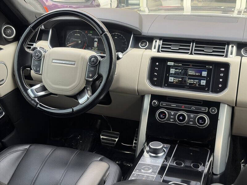 2016 Land Rover Range Rover Supercharged