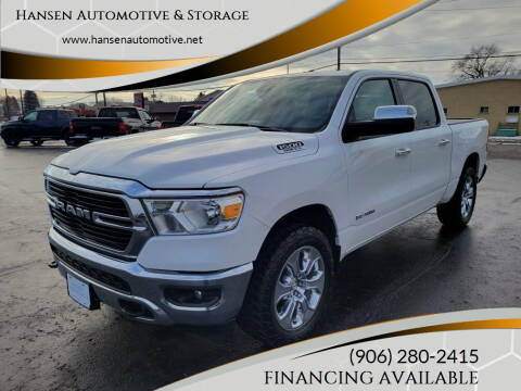 2020 RAM Ram Pickup 1500 for sale at Hansen Automotive & Storage in Escanaba MI