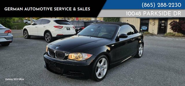 2008 BMW 1 Series for sale at German Automotive Service & Sales in Knoxville, TN