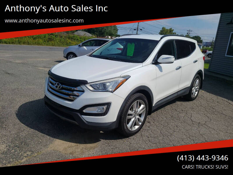 2014 Hyundai Santa Fe Sport for sale at Anthony's Auto Sales Inc in Pittsfield MA