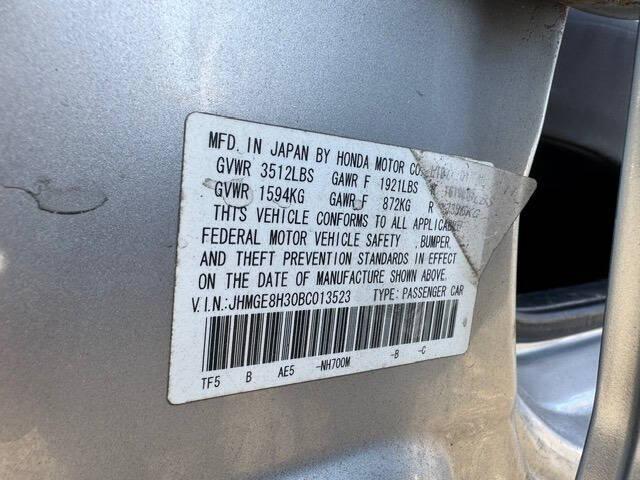 2011 Honda Fit Base - Photo 11
