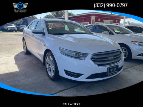 2013 Ford Taurus for sale at CE Auto Sales in Baytown TX