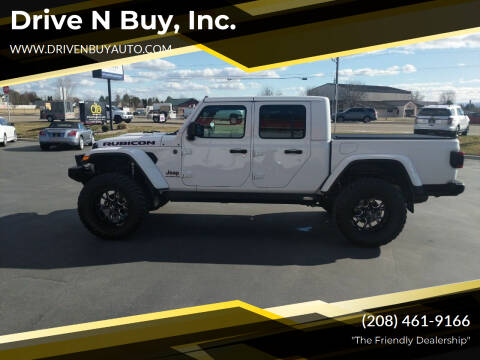 2020 Jeep Gladiator for sale at Drive N Buy, Inc. in Nampa ID