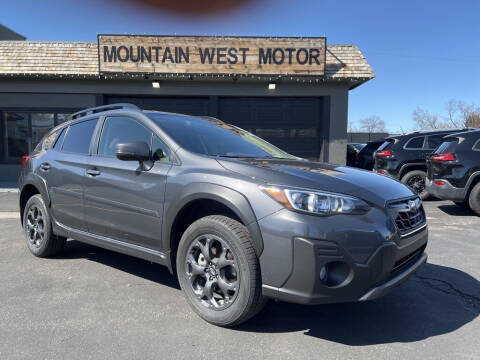2021 Subaru Crosstrek for sale at MOUNTAIN WEST MOTOR LLC in Logan UT