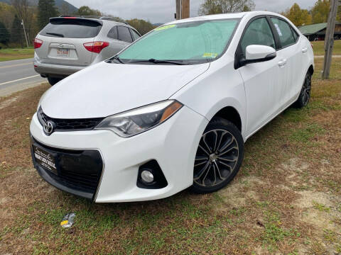 2014 Toyota Corolla for sale at Wright's Auto Sales in Townshend VT