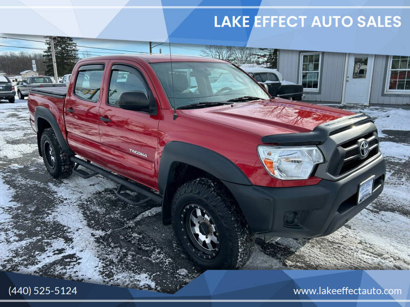 2013 Toyota Tacoma for sale at Lake Effect Auto Sales in Chardon OH