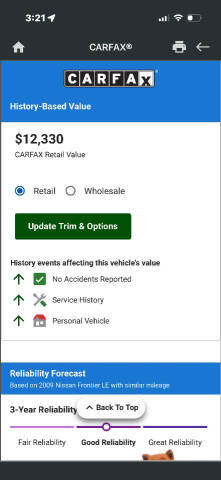 2009 Nissan Frontier LE