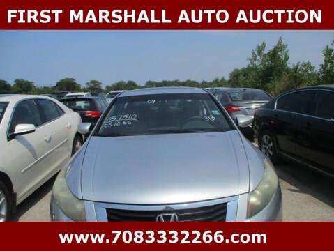 2009 Honda Accord for sale at First Marshall Auto Auction in Harvey IL