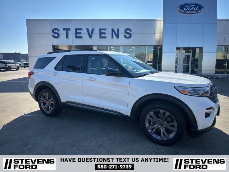 2022 Ford Explorer for sale at STEVENS FORD in Enid OK