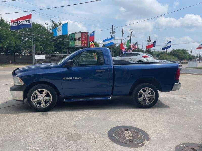 2011 RAM Ram Pickup 1500 for sale at ASHE AUTO SALES, LLC. in Dallas TX