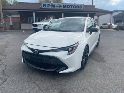 2022 Toyota Corolla Hatchback for sale at RPM Motors in Nashville TN