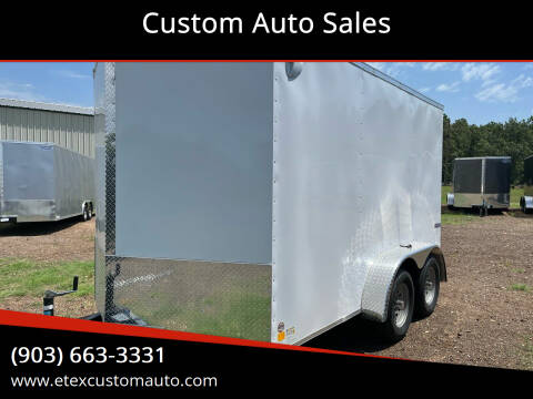 2023 Continental Cargo 7x12 Enclosed Trailer for sale at Custom Auto Sales - TRAILERS in Longview TX