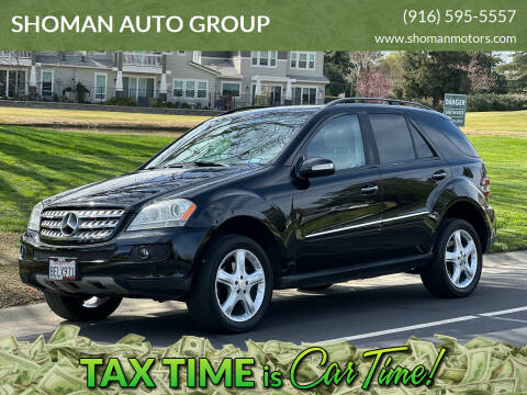 2008 Mercedes-Benz M-Class for sale at SHOMAN AUTO GROUP in Davis CA