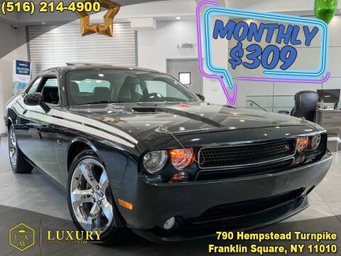 2013 Dodge Challenger for sale at LUXURY MOTOR CLUB in Franklin Square NY