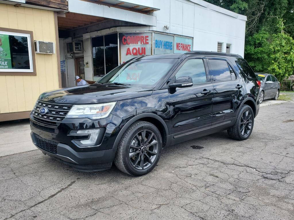 2017 Ford Explorer for sale at DAGO'S AUTO SALES LLC in Dalton, GA