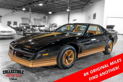 1984 Pontiac Firebird for sale at Collectible Motor Car of Atlanta in Marietta GA